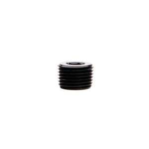 Fleece Performance Universal 1/2in NPT Hex Socket Plug - Black - FPE-NPT-12