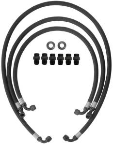 Fleece Performance - Fleece Performance 06-10 GM Duramax 6.6L LBZ/LMM Allison Transmission Cooler Lines - FPE-TL-LBZ-LMM - Image 2