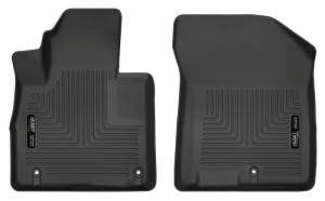 Husky Liners - Husky Liners 2019 Hyundai Santa Fe WeatherBeater Black Front Floor Liners - 13871 - Image 1