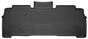 Husky Liners - Husky Liners 2017 Chrysler Pacifica (Stow and Go) 2nd Row Black Floor Liners - 14011 - Image 2