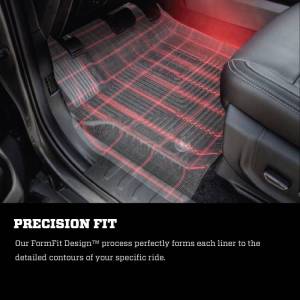 Husky Liners - Husky Liners 2017 Chrysler Pacifica (Stow and Go) 2nd Row Black Floor Liners - 14011 - Image 14