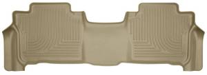 Husky Liners 13-16 Lexus LX570 / 13-16 Toyota Land Cruiser WeatherBeater 2nd Row Tan Floor Liners - 14093