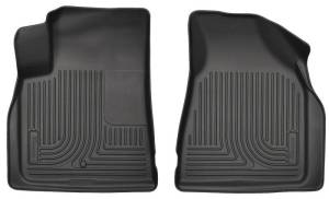 Husky Liners - Husky Liners 09-14 Chevy Traverse/07-14 GMC Acadia Weatherbeater Black Front Floor Liners - 18211 - Image 2