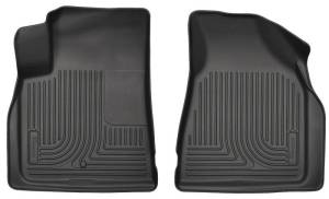 Husky Liners - Husky Liners 09-14 Chevy Traverse/07-14 GMC Acadia Weatherbeater Black Front Floor Liners - 18211 - Image 3