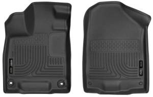 Husky Liners 2016 Honda Pilot WeatherBeater Front Black Floor Liners - 18411