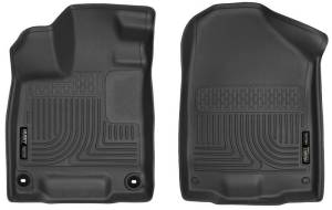 Husky Liners - Husky Liners 2017 Honda Ridgeline WeatherBeater Front Black Floor Liners - 18431 - Image 2