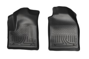 Husky Liners 10-12 Ford Transit Connect (Van/Wagon) WeatherBeater Black Floor Liners - 18751