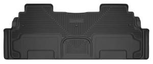 Husky Liners - Husky Liners 09-14 Chevy Traverse/07-14 GMC Acadia Weatherbeater Black 2nd Seat Floor Liners - 19211 - Image 3