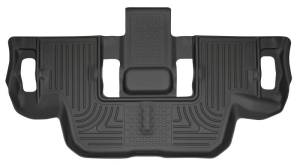 Husky Liners - Husky Liners 11-12 Ford Explorer WeatherBeater 3rd Row Black Floor Liners - 19761 - Image 2