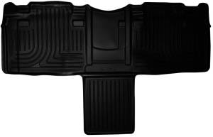 Husky Liners - Husky Liners 11-12 Toyota Sienna WeatherBeater 2nd Row Black Floor Liners - 19841 - Image 2