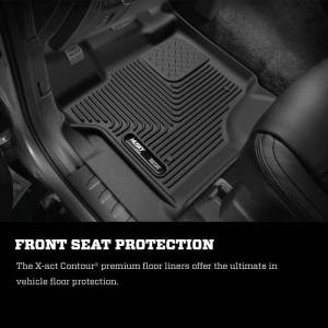 Husky Liners - Husky Liners 2023 Honda Pilot X-Act Contour Black Floor Liners - 50921 - Image 4