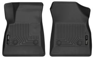 Husky Liners - Husky Liners 2016+ Chevrolet Cruze (incl Hatch/Sedan) X-Act Contour Black Front Floor Liners - 52261 - Image 2