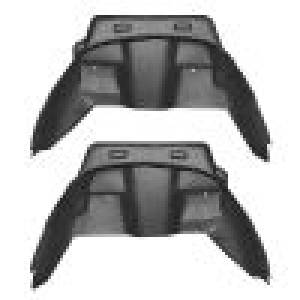 Husky Liners 19-21 Ram 1500 Wheel Well Guards Rear - Black - 79211