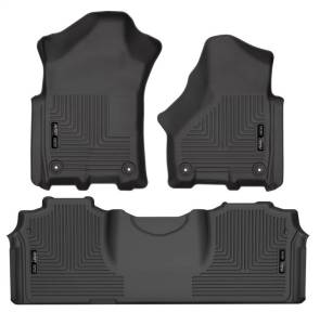 Husky Liners - Husky Liners 19-21 RAM 2500/3500 Mega Cab Weatherbeater Front and 2nd Seat Floor Liners - Black - 94131 - Image 2