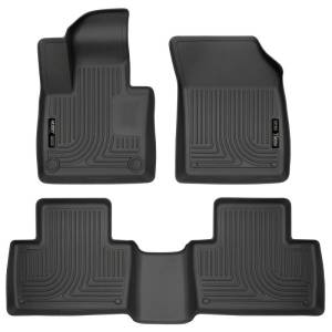 Husky Liners - Husky Liners 2016 Volvo XC90 Classic Style Front and Rear Black Floor Liners - 95601 - Image 1