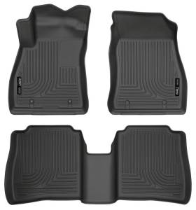 Husky Liners 14-18 Nissan Sentra Weatherbeater Black Front & 2nd Seat Floor Liners - 95631