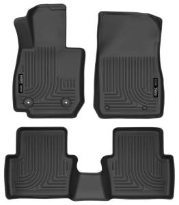 Husky Liners 2017 Mazda CX-3 Weatherbeater Black Front & 2nd Seat Floor Liners - 96701