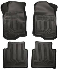 Husky Liners - Husky Liners 08-12 Chevy Malibu/07-09 Saturn Aura WeatherBeater Combo Black Floor Liners - 98111 - Image 2