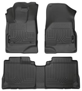 Husky Liners - Husky Liners 10-12 Chevy Equinox/GMC Terrain WeatherBeater Combo Black Floor Liners - 98131 - Image 2