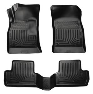 Husky Liners - Husky Liners 2012 Buick Verano WeatherBeater Combo Black Floor Liners - 98171 - Image 2