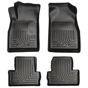 Husky Liners - Husky Liners 11-12 Chevrolet Volt WeatherBeater Combo Black Floor Liners - 98181 - Image 2