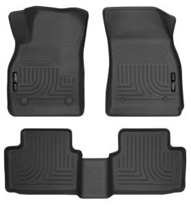 Husky Liners - Husky Liners 13 Chevy Malibu WeatherBeater Black Front & 2nd Seat Floor Liners - 98191 - Image 2