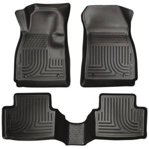 Husky Liners 12-14 Chevrolet Sonic Weatherbeater Black Front & 2nd Seat Floor Liners - 98291