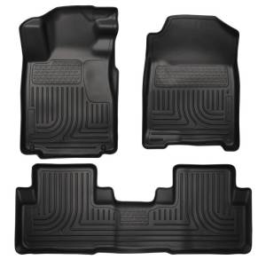 Husky Liners 10-12 Ford Mustang WeatherBeater Combo Black Floor Liners - 98371