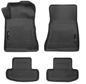 Husky Liners - Husky Liners 10-12 Ford Mustang WeatherBeater Combo Black Floor Liners - 98371 - Image 2