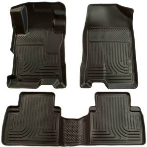 Husky Liners - Husky Liners 2012 Honda Civic WeatherBeater Combo Black Floor Liners - 98441 - Image 1