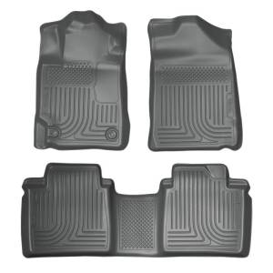 Husky Liners - Husky Liners 07-11 Toyota Camry (All) WeatherBeater Combo Gray Floor Liners (One Piece for 2nd Row) - 98512 - Image 2