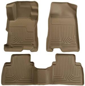 Husky Liners - Husky Liners 04-09 Toyota Prius WeatherBeater Combo Tan Floor Liners - 98523 - Image 2