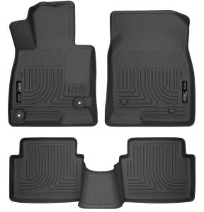 Husky Liners - Husky Liners WeatherBeater 14 Mazda 3 Hatch&Sedan Front & Second Row Black Floor Liners - 98651 - Image 2