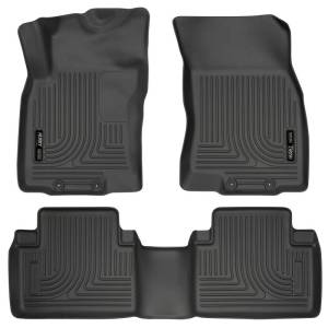 Husky Liners - Husky Liners WeatherBeater 14 Nissan Rogue Front & Second Row Black Floor Liners - 98671 - Image 2