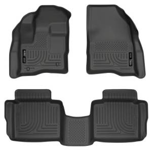 Husky Liners - Husky Liners 10-13 Ford Taurus WeatherBeater Combo Black Floor Liners - 98701 - Image 2