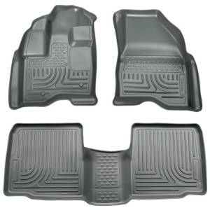 Husky Liners 09-13 Lincoln MKS WeatherBeater Combo Black Floor Liners - 98731