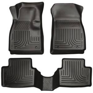 Husky Liners - Husky Liners 11-12 Ford Fiesta WeatherBeater Combo Black Floor Liners - 98751 - Image 2