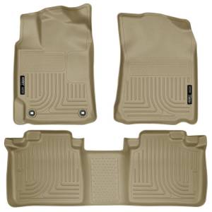 Husky Liners - Husky Liners 2012 Toyota Camry WeatherBeater Combo Tan Floor Liners - 98903 - Image 2