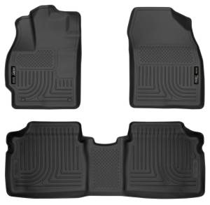 Husky Liners - Husky Liners 10-12 Toyota Prius WeatherBeater Combo Black Floor Liners - 98921 - Image 2