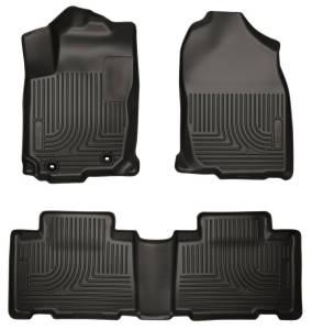 Husky Liners 13 Toyota RAV4 Weatherbeater Black Front & 2nd Seat Floor Liners - 98971