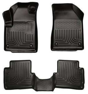 Husky Liners 2013 Dodge Dart WeatherBeater Black Front & 2nd Seat Floor Liners - 99021