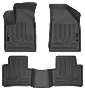 Husky Liners - Husky Liners 15 Chrysler 200 Weatherbeater Black Front and Second Seat Floor Liners - 99071 - Image 2