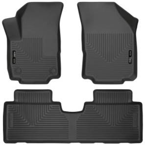 Husky Liners 18-23 Chevrolet Equinox Weatherbeater Black Front & 2nd Seat Floor Liners - 99131