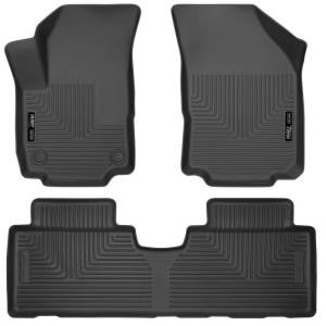 Husky Liners - Husky Liners 18-23 Chevrolet Equinox Weatherbeater Black Front & 2nd Seat Floor Liners - 99131 - Image 2