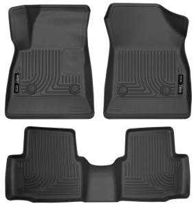 Husky Liners - Husky Liners 2016-2017 Chevrolet Cruze WeatherBeater Combo Floor Liners - Black - 99161 - Image 2