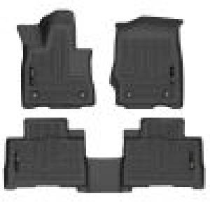 Husky Liners 20-21 Lincoln Aviator w 2nd Row Bench/Buckets Weatherbeater Front/2nd Seat Liners - BLK - 99331