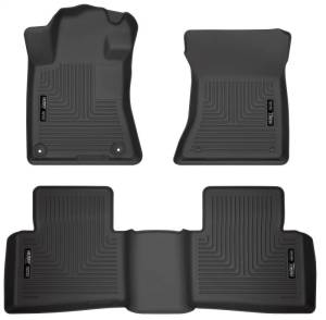 Husky Liners - Husky Liners 19-23 Nissan Altima WeatherBeater Black Front & Second Seat Floor Liner - 99381 - Image 2