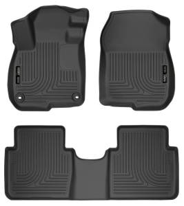 Husky Liners - Husky Liners 2017 Honda CR-V Weatherbeater Black Front & 2nd Seat Floor Liners - 99401 - Image 2