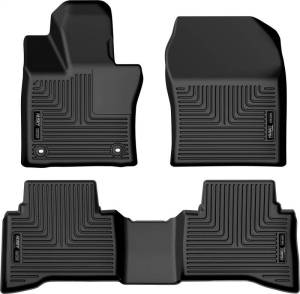 Husky Liners - Husky Liners 2023 Toyota Prius Weatherbeater Black Front & 2nd Seat Floor Liners - 99431 - Image 1