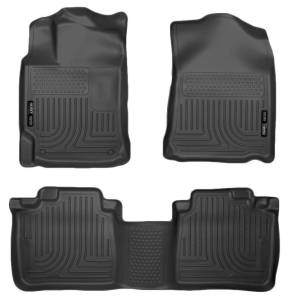 Husky Liners - Husky Liners 10-13 Lexus RX350/RX450h WeatherBeater Black Front & 2nd Seat Floor Liners - 99551 - Image 2